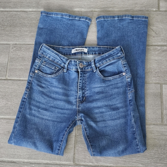 Frenzy Denim - Bootcut Blue Jeans by Frenzy